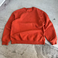Vintage Y2k Fruit Of The Loom Orange Crewneck Sweatshirt Vintage