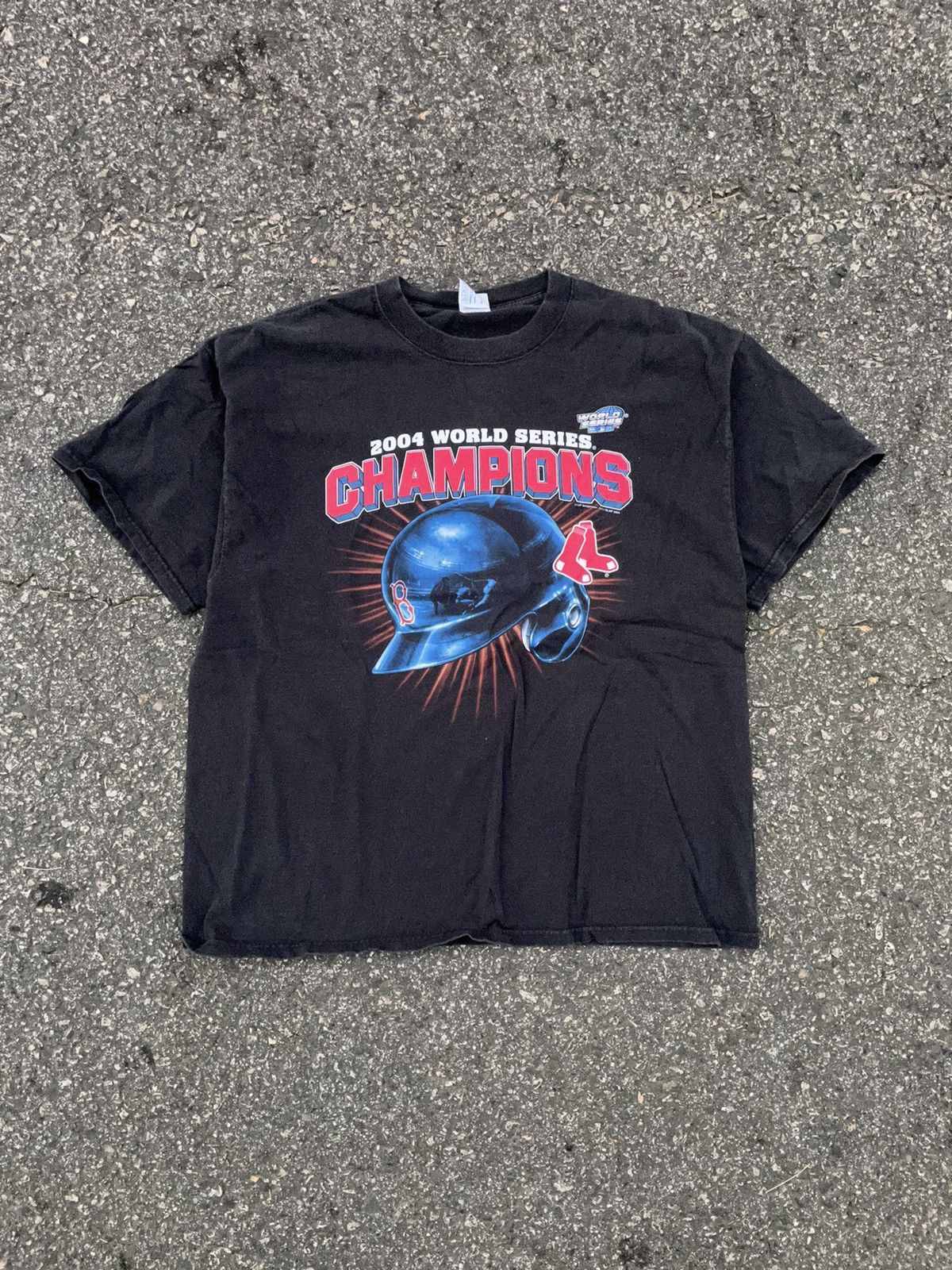 Vintage 2004 Red Sox Championship Tee