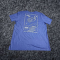 Vintage Nasa Spacex Hurley Behnken Dm 2 Crew Space Exploration T Shirt Men 2xl Blue