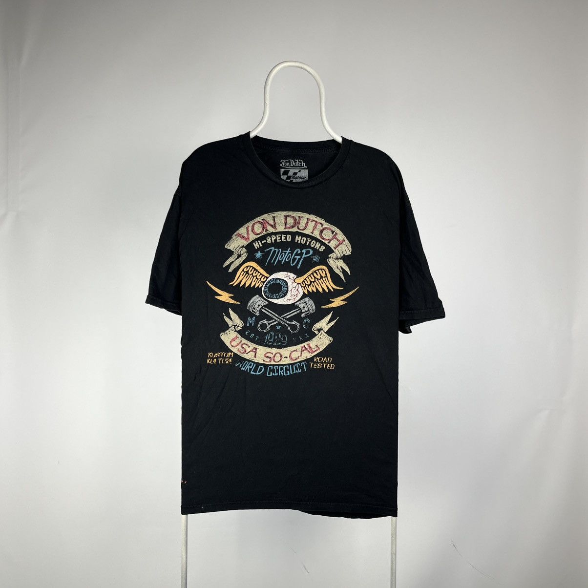 Dutch Von Dutch Tshirt Usa Co Cal Moto Group Size 3xlarge