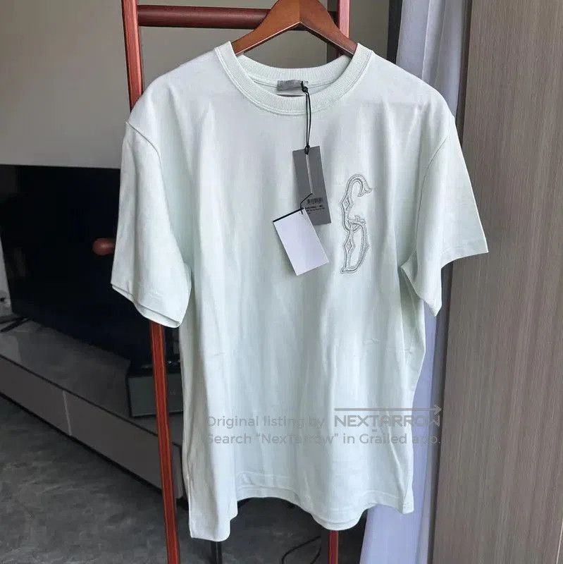 Dior Men S Green Cotton T Shirt For Spring Hoodie, Sweatshirt | FlexRushtees.com