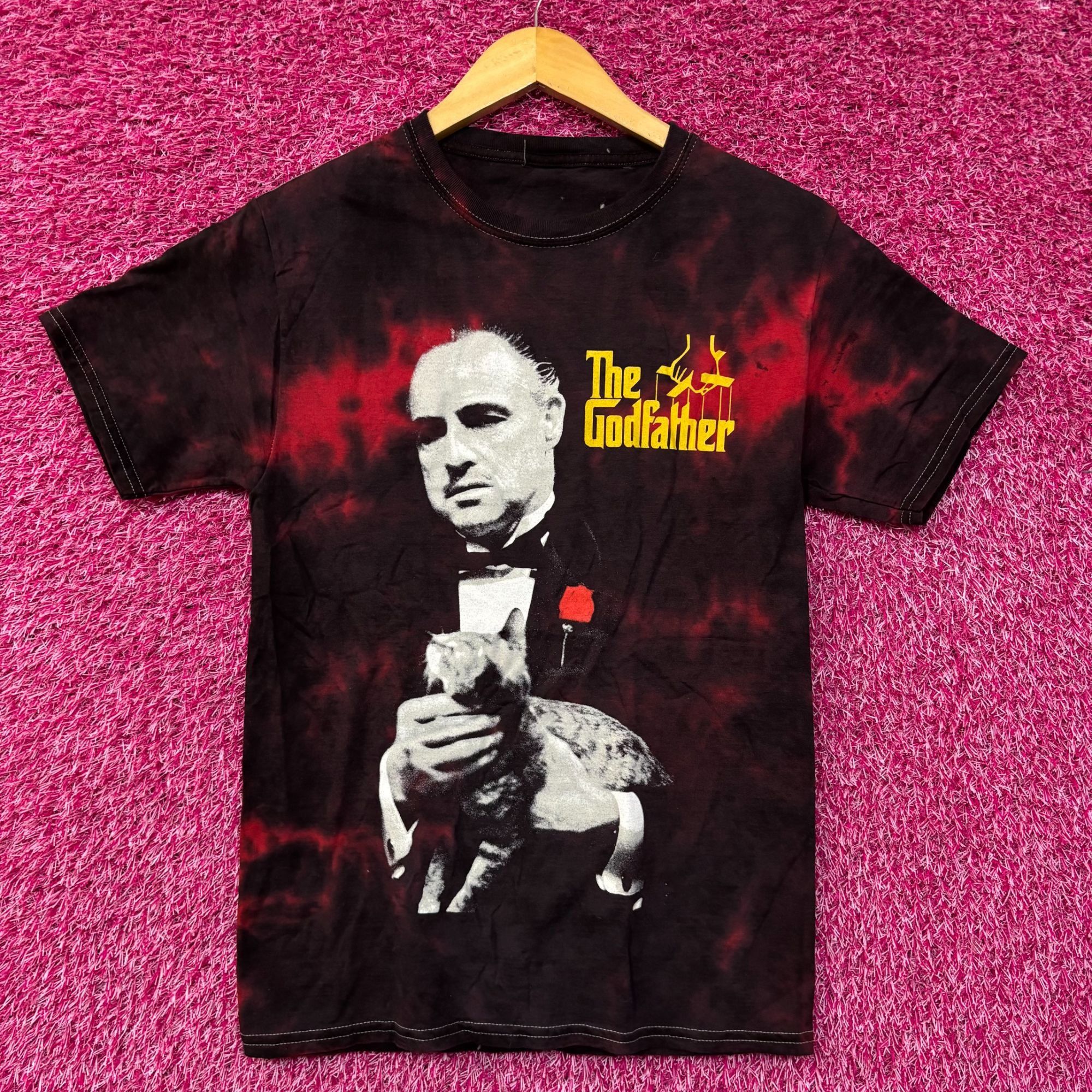 Other The Godfather And Cat Graphic Design T Shirt Extra Small Hoodie, Sweatshirt | FlexRushtees.com