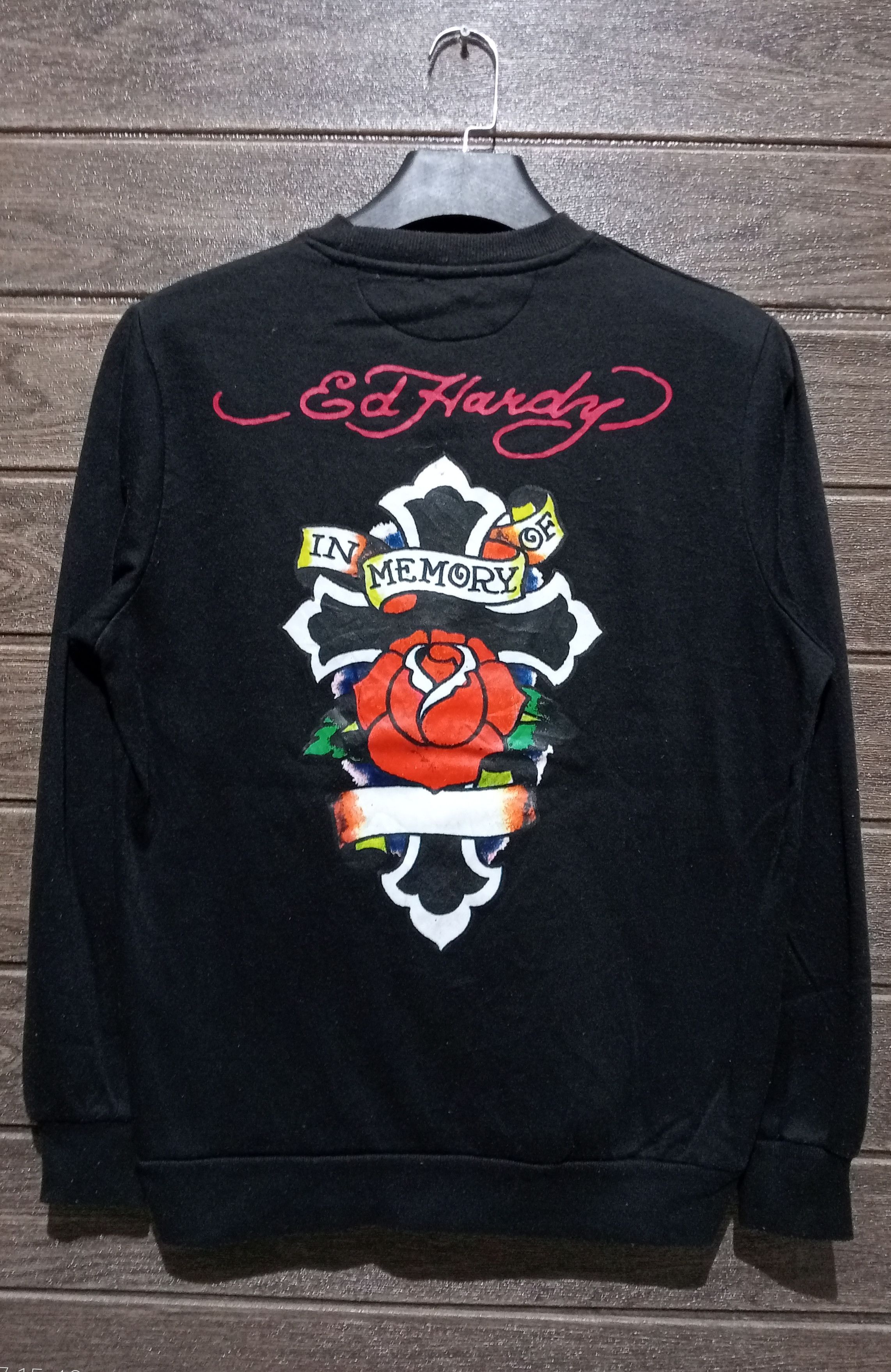 Hardy Ed Hardy In Memory Of Christian Audigier Crewneck Sweatshirt T-Shirts, Hoodie | FlexRushtees.com