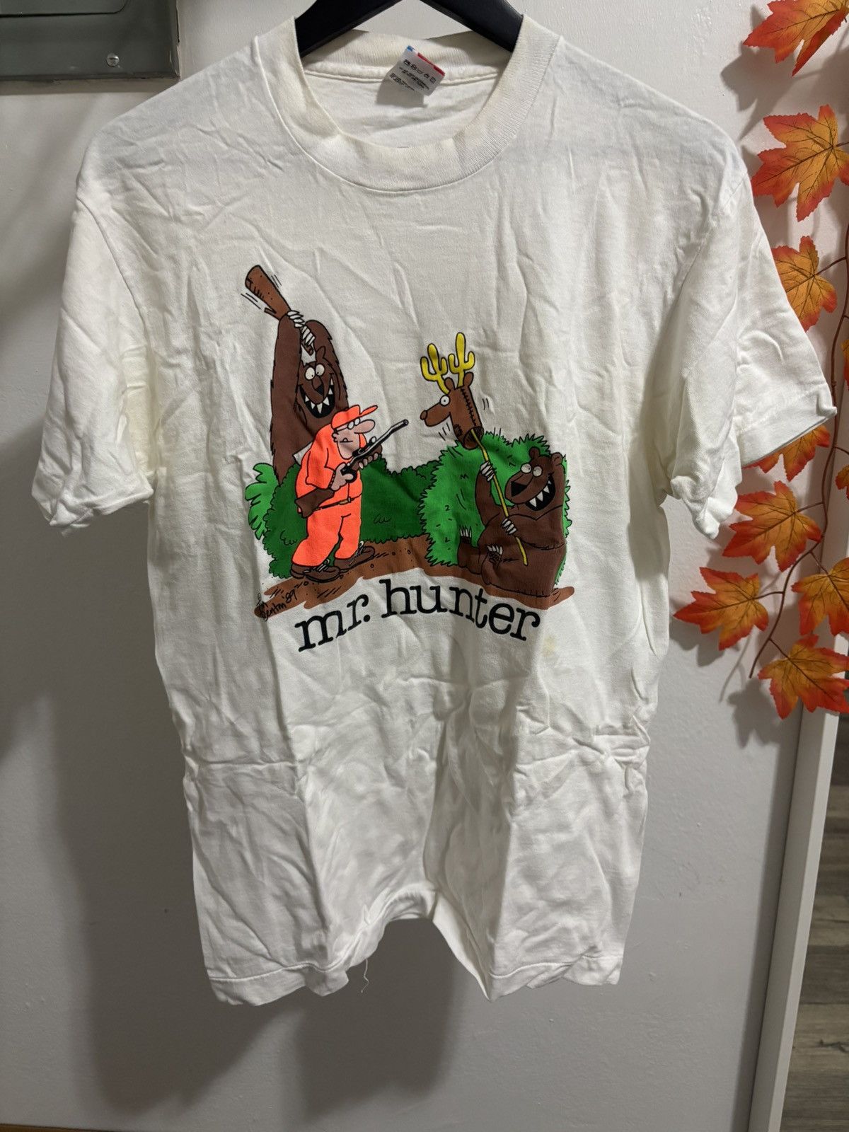 Vintage Fruit Of The Loom Mr Hunter Tee