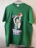 Starter X Vintage Vtg Larry Bird Celtics Starter Tee Hoodie, Sweatshirt | FlexRushtees.com