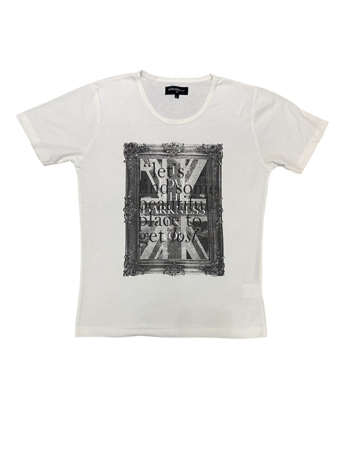In The Attic 2000s Punk Uk Poem Vkei Tee Hoodie, Sweatshirt | FlexRushtees.com