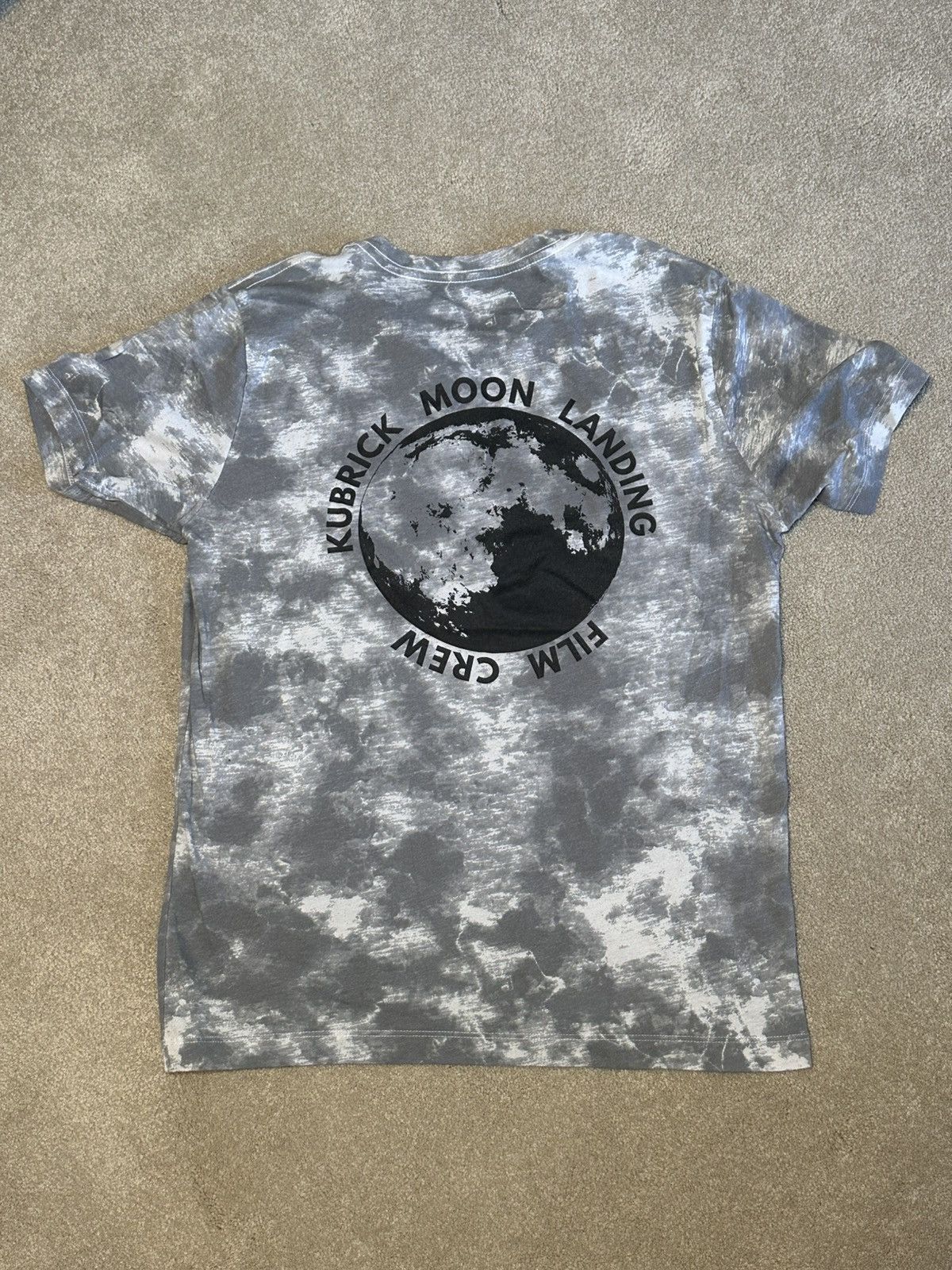 Nasa Kubrick Moon Landing Tie Dye T Shirt