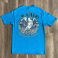 Vintage Mambo Australia Surf T Shirt 1990s Blue Size L Xl Hoodie, Sweatshirt | FlexRushtees.com