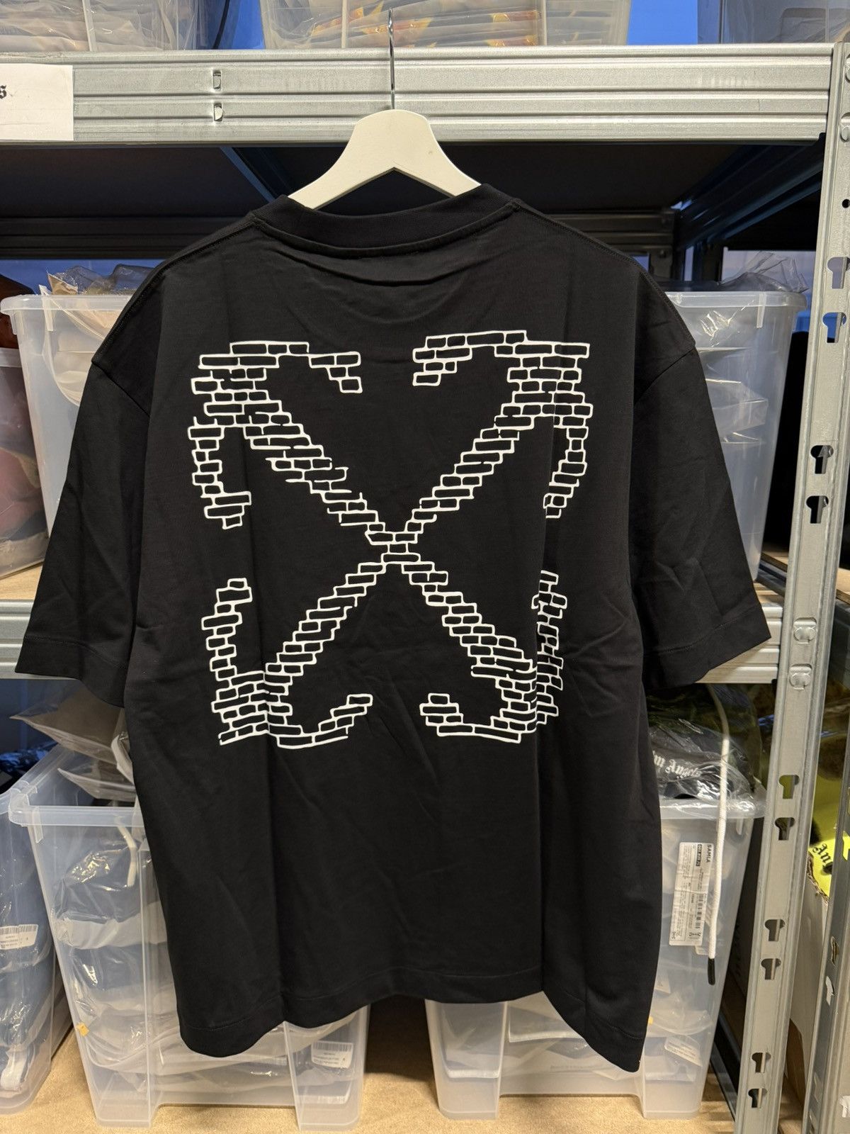 White Off White Bric Arrow T Shirt New 550s Hoodie, Sweatshirt | FlexRushtees.com