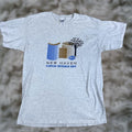 Gildan Vintage Pfizer New Haven T Shirt Adult Large Gray Y2k Covid Clinical Research Ct Gildan Men S Hoodie, Sweatshirt