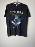 Vintage Sepultura Kairos 90s Vintage T Shirts Size S Hoodie, Sweatshirt | FlexRushtees.com