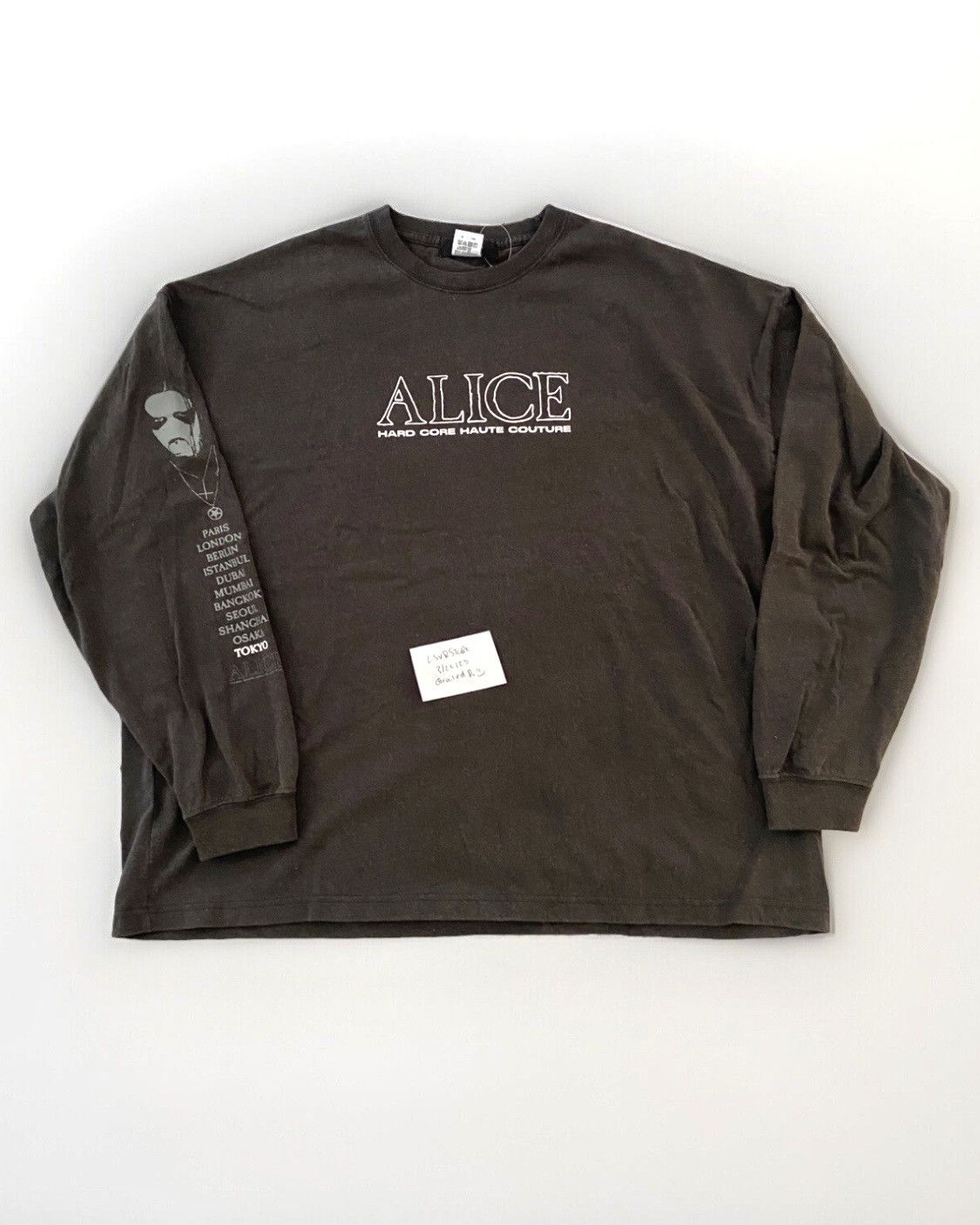 Hollywood Alice Hollywood Alicide Tokyo Metal Long Sleeve Tee Large