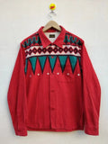 The Flat Head Vintage The Flat Head Flannel Native Navajo Gusset Chimayo