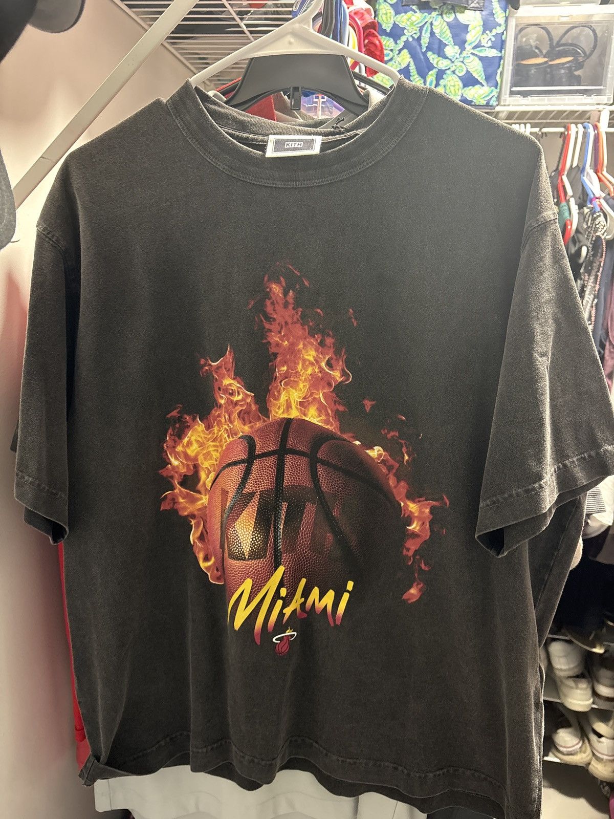Nba Kith Miami Heat Shirt