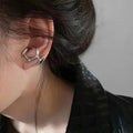 Vibe Irregular Liquid Metal Hollow Earrings