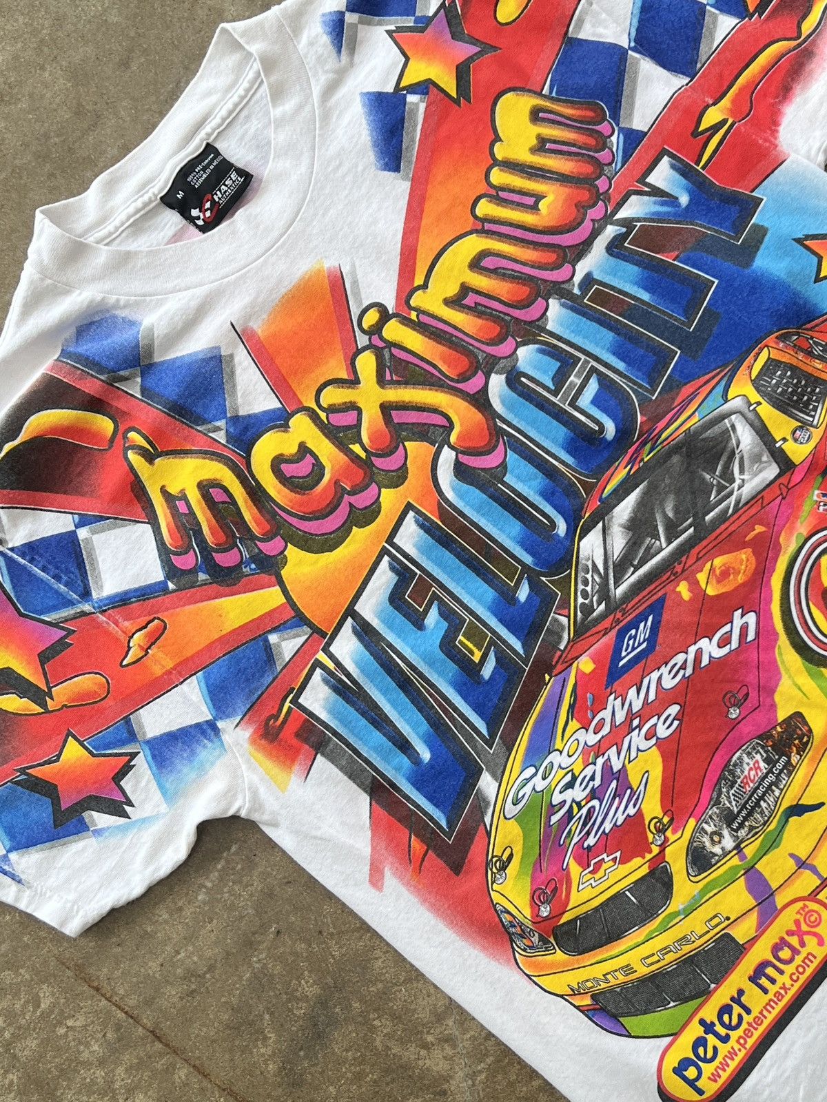 Vintage 2000 Nascar Aop Dale Earnhardt Goodwrench Tee Medium Hoodie, Sweatshirt | FlexRushtees.com