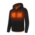 Other Hennchee Heated Hoodie With Battery Zip Up Sweatshirt Men M