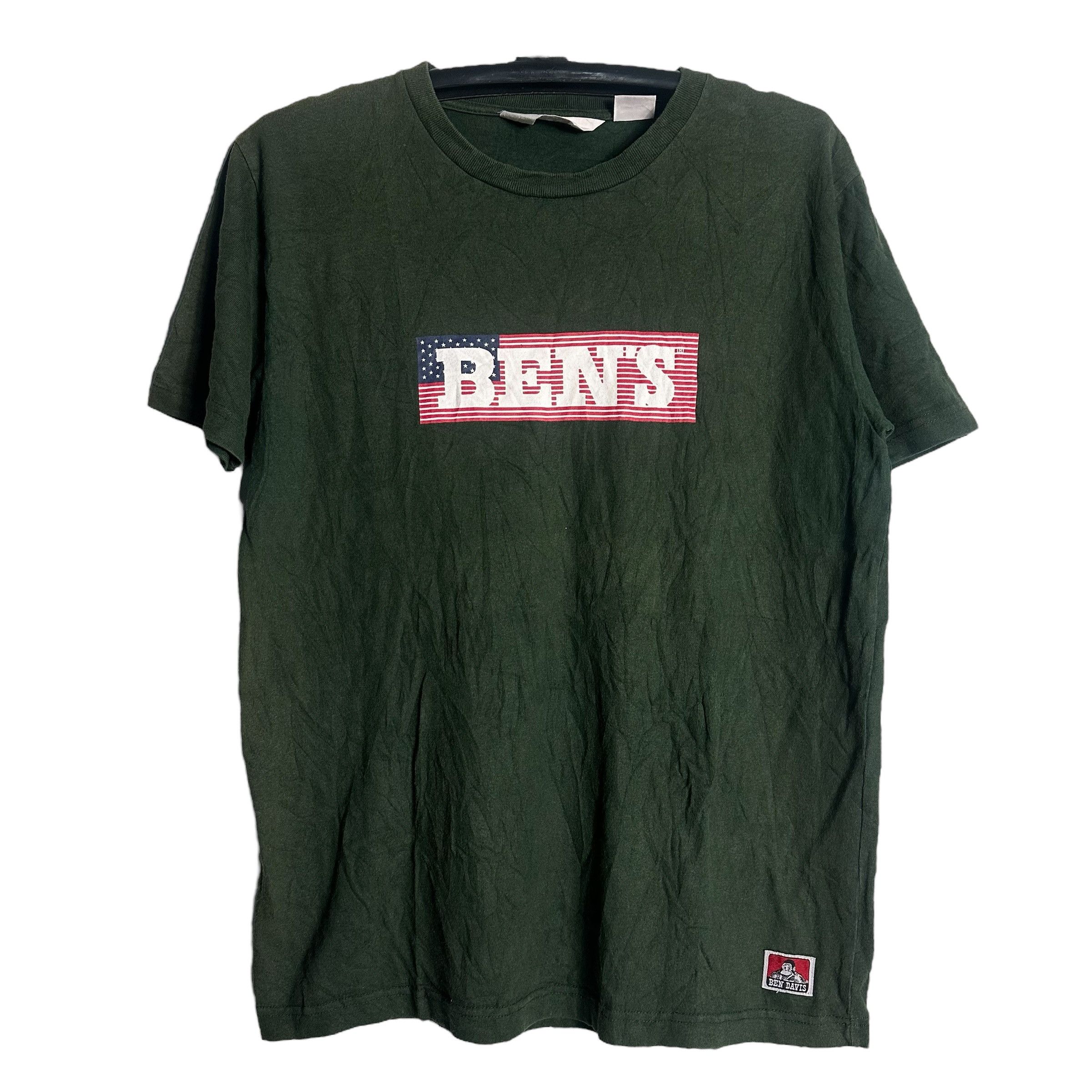 Hypebeast Rare Vintage Ben Davis Box Logo T Shirt