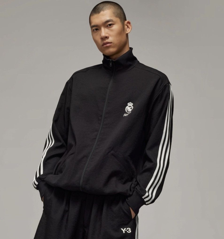 3 Y 3 Real Madrid 2024 Travel Track Top Black
