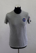 Industries Alpha Industries Nasa Gray T Shirt Small