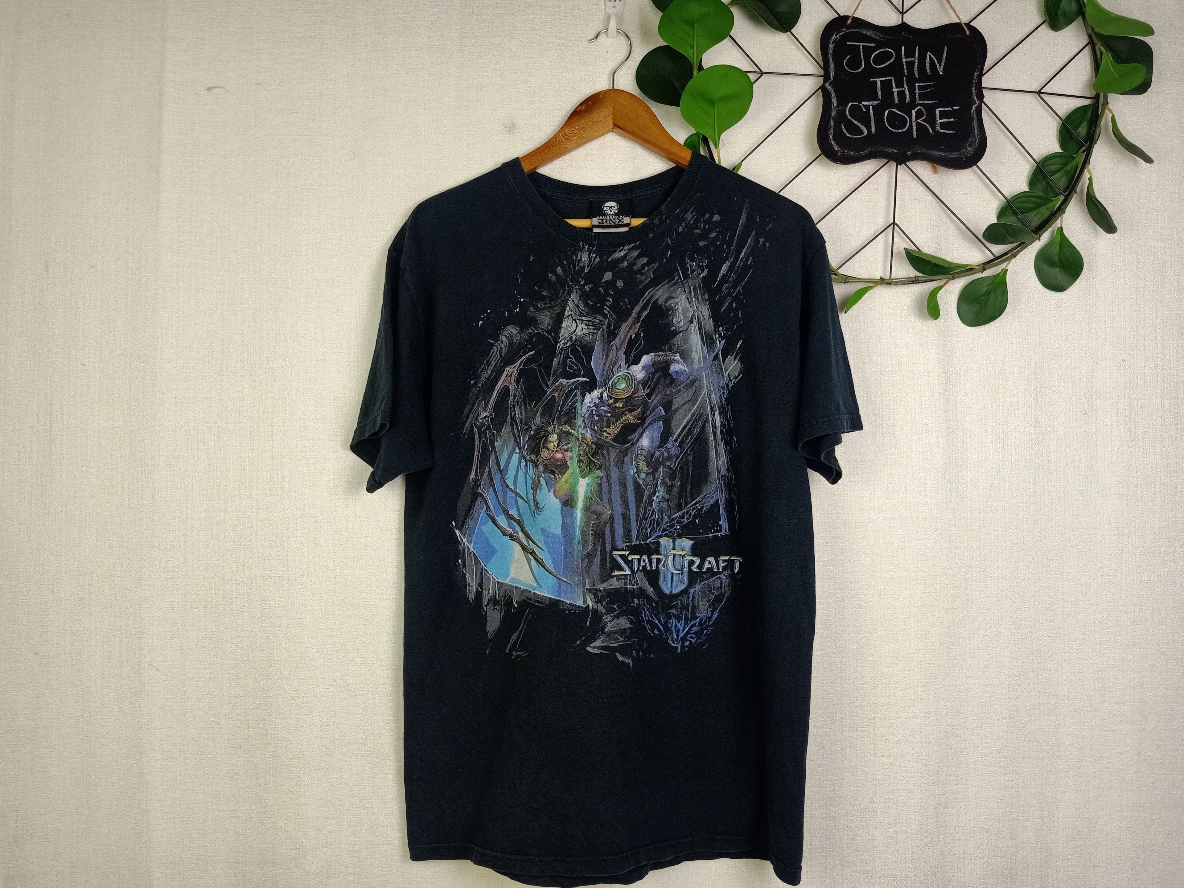 Japanese Brand X The Game Vintage Starcraft Tee Shirt Blizzard Game