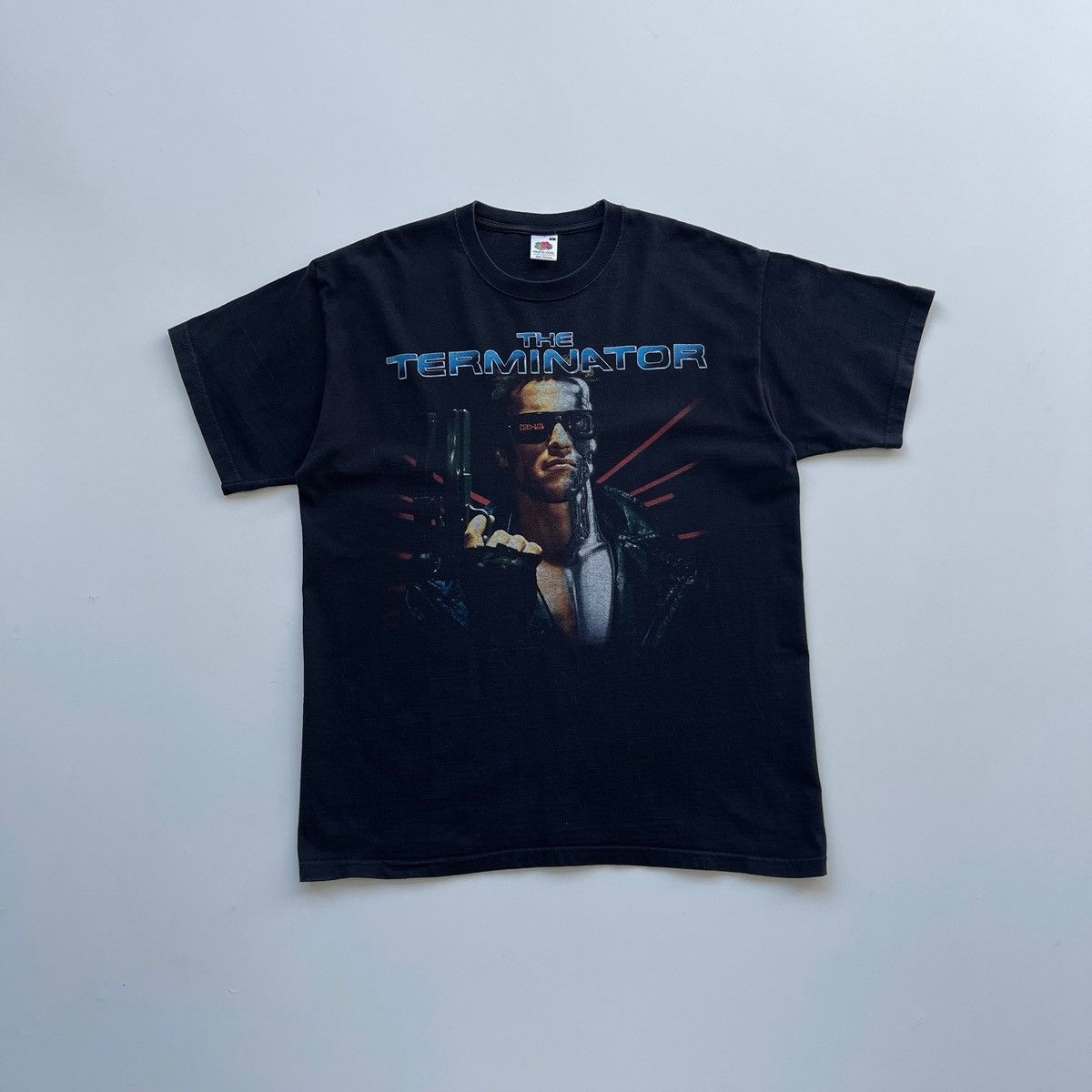 Vintage The Terminator Fruit Of The Loom Promo Movie 2009 T Shirt Hoodie, Sweatshirt | FlexRushtees.com