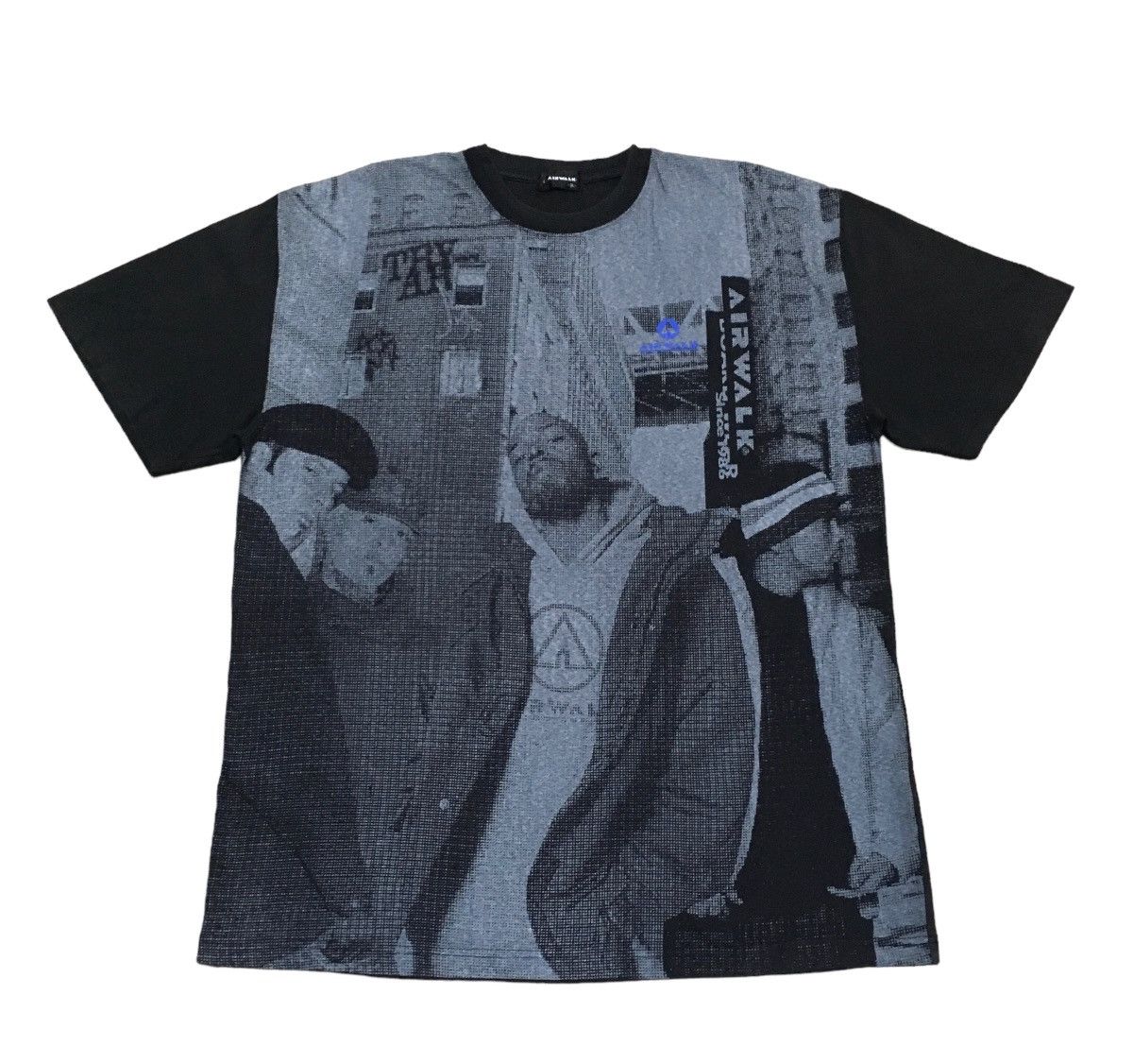Rap Tees Rare Design Vintage Airwalk Hip Hop Rapper T Shirt 2000s