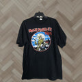 Vintage Iron Maiden Shirt Killers Mens Large T Shirt Black Graphic Tee Mens L Hoodie, Sweatshirt | FlexRushtees.com