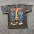 Vintage 90 S Sepultura Brazilian Heavy Metal Band Tshirt Hoodie, Sweatshirt | FlexRushtees.com