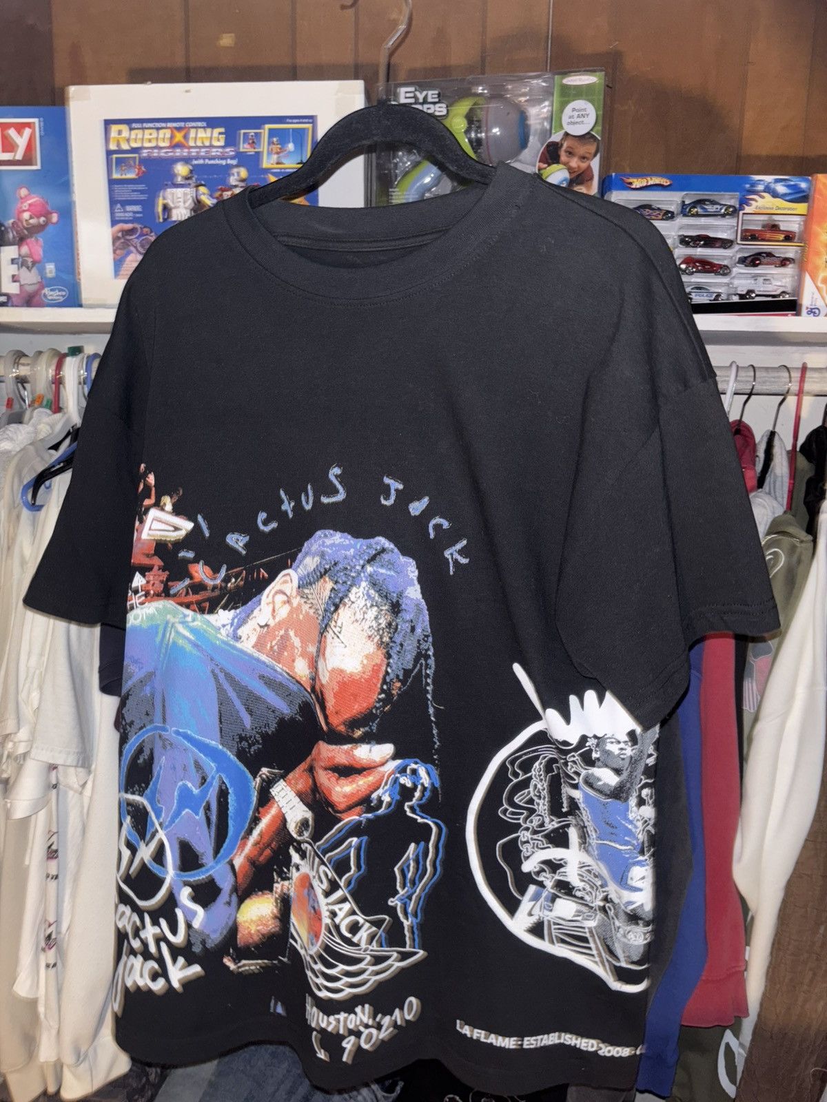 Other Rekcless Cactus Jack Custom Tee Hoodie, Sweatshirt | FlexRushtees.com