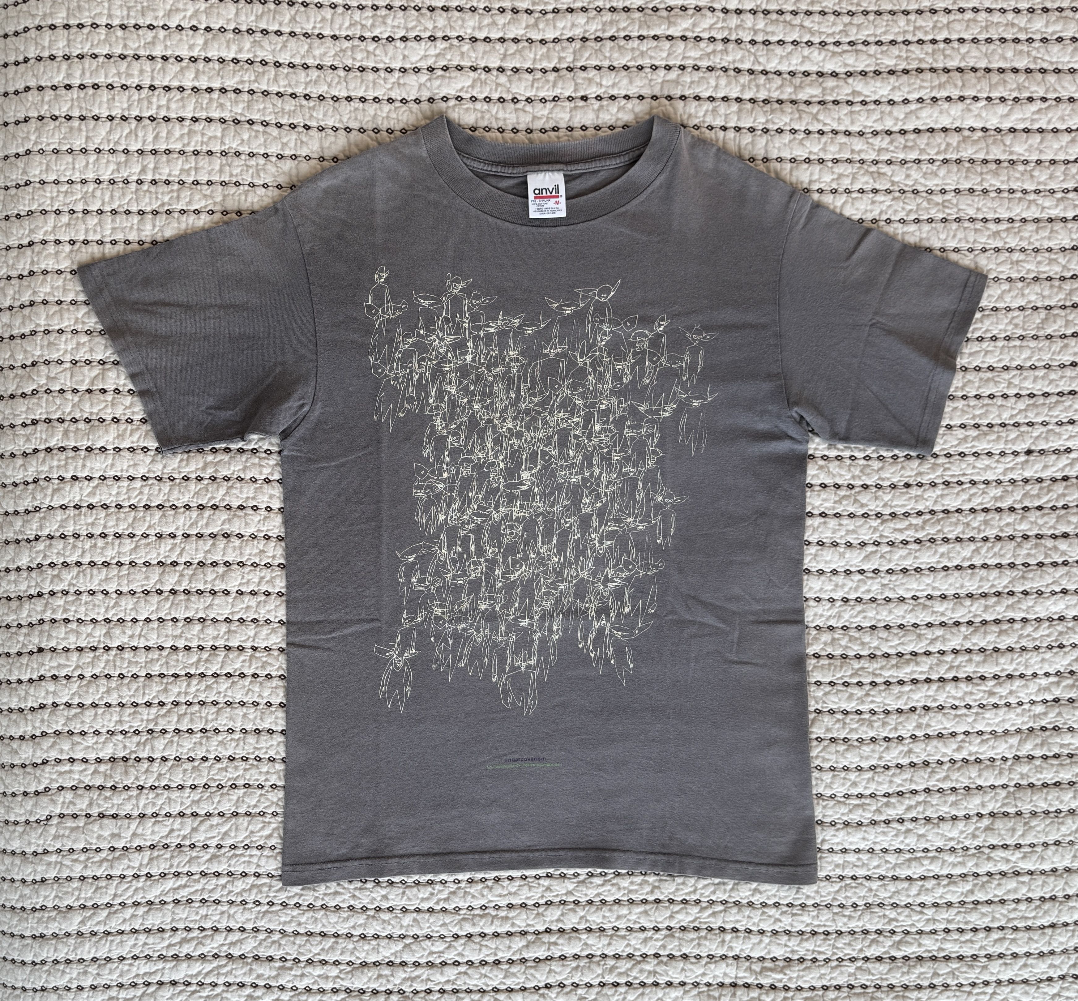 Futura Vintage T Shirt Washed Gray Size Medium Hoodie, Sweatshirt | FlexRushtees.com