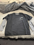 Valabasas Black Grey Thermal Long Sleeve