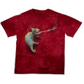 Mountain The Mountain T Shirt Men S Tan Tie Dye Corgi Dog Face 2013 M