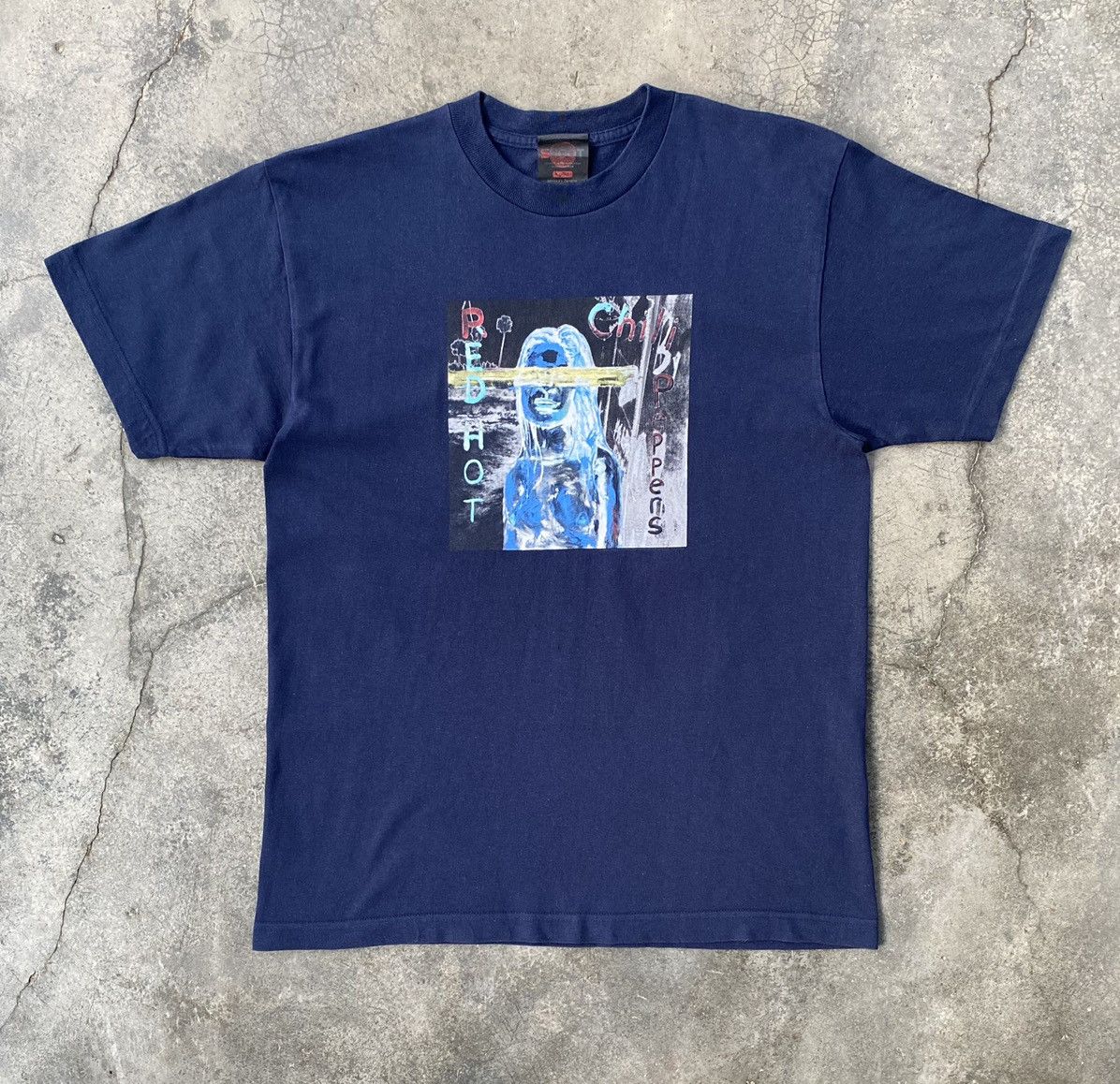 Band Tees Sick Rare Og Vintage Red Hot Chili Peppers Band Tess Hoodie, Sweatshirt | FlexRushtees.com