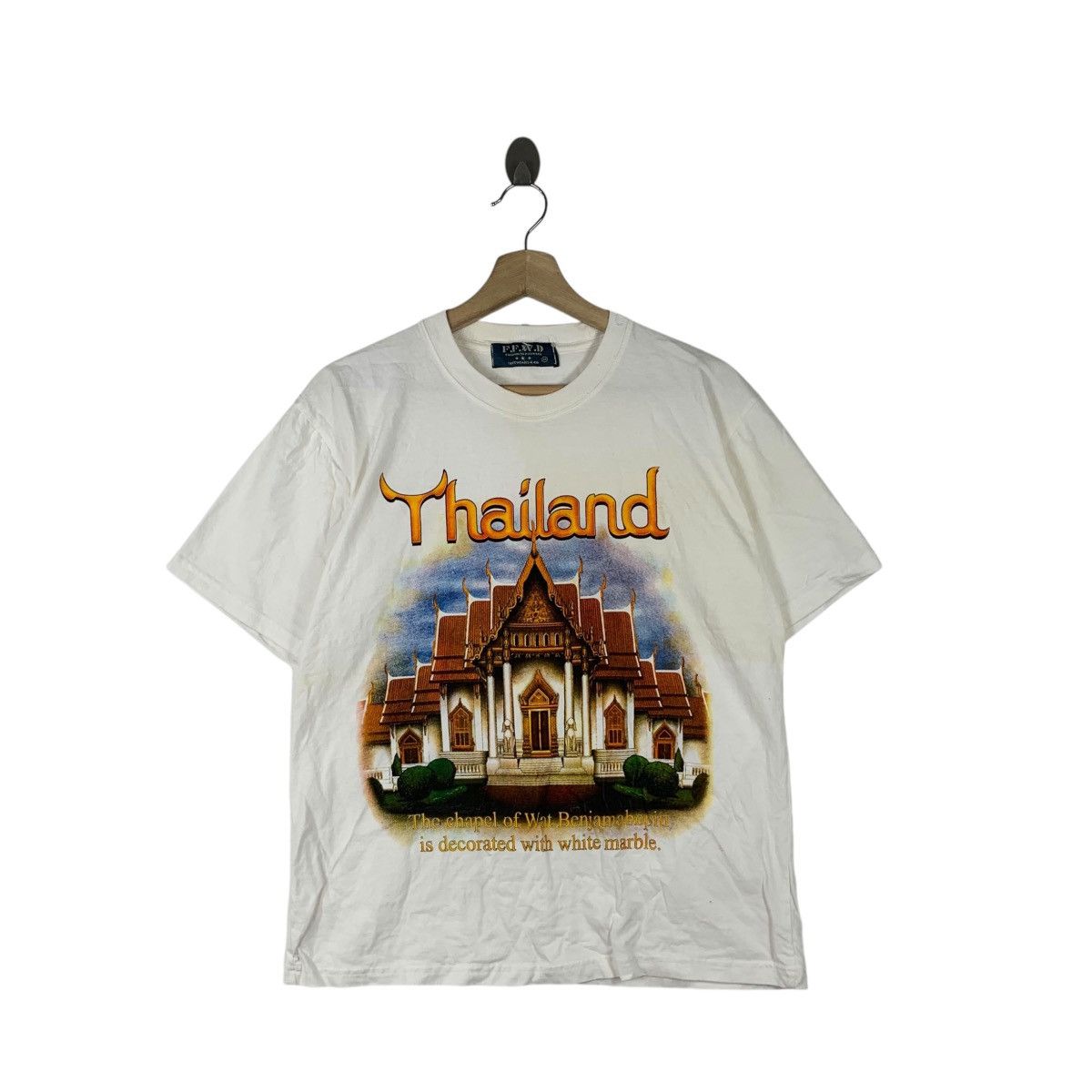Vintage Thailand Grand Palace Illustration Art Temple Tee Shirt Top Hoodie, Sweatshirt | FlexRushtees.com