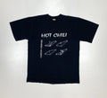 Band Tees Vintage Red Hot Chili Peppers Black T Shirt Size Xl Hoodie, Sweatshirt | FlexRushtees.com
