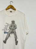 Vintage 90 S Stussy Astronaut Photoprint T Shirt St1