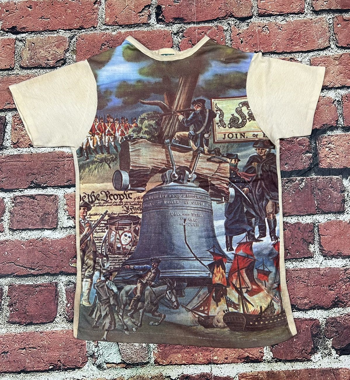 Hang Ten True Vintage Ten West American Revolution Aop T Shirt 60s