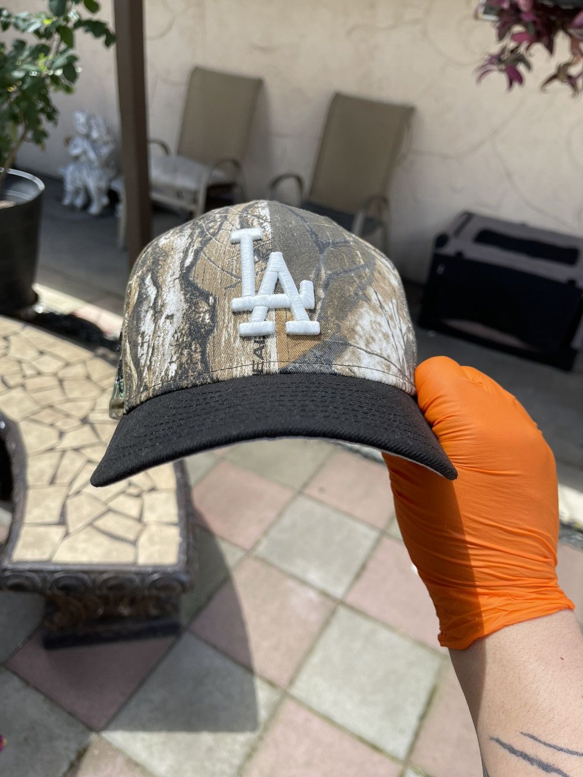 New Era 1515 Diallo La Los Angeles Dodgers Real Tree Camo 7 3 8