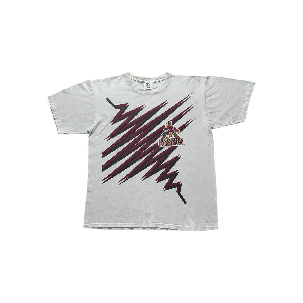 Starter X Vintage Vintage Phoenix Coyotes Art Scribble Starter T Shirt