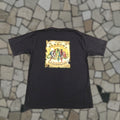 Bahama Tommy Bahama Shirt Mens Large Black Parrots Of The Caribbean Tropical Birds Beach Graph