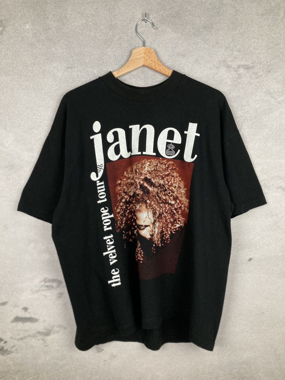 Band Tees Vintage Rare Janet Jackson 1998 The Velvet Rope Tour Europe Hoodie, Sweatshirt | FlexRushtees.com