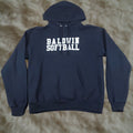 Vintage Champion Hoodie Pullover Mens Medium Blue Casual Zipper Logo Knit Fall Winter T-Shirts, Sweatshirt | FlexRushtees.com