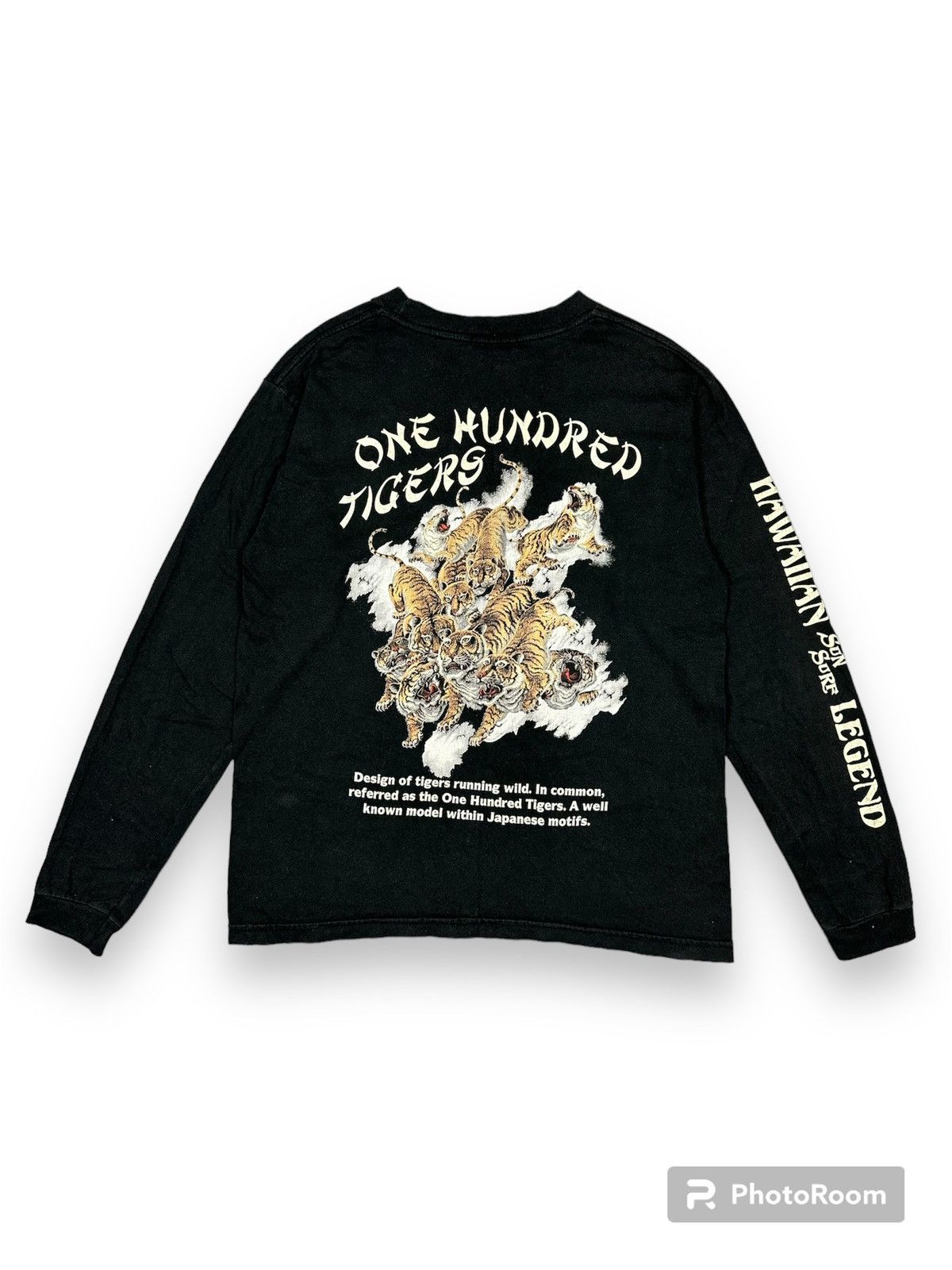 Surf Vintage Sun Surf One Hundred Tigers Tee Hoodie, Sweatshirt | FlexRushtees.com