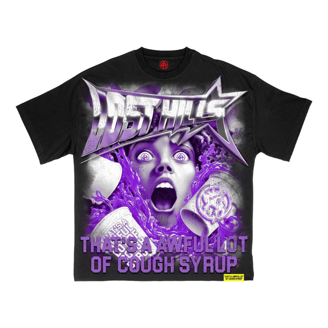 Cough Syrup Scream Tee Black T Shirts