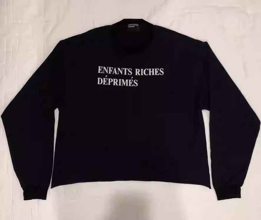Enfants Riches Deprimes Enfant Riches Deprime Erd Slogan Logo Long Sleeve