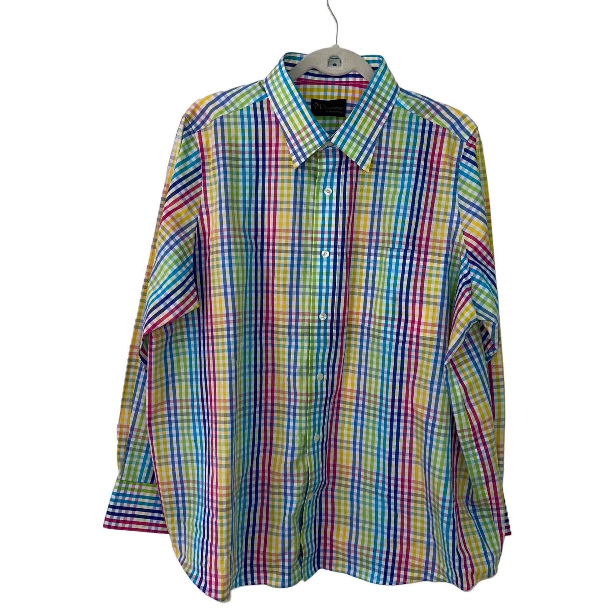 Other Rosenthal Of Palm Springs Mens Shirt Size Xl Multicolor