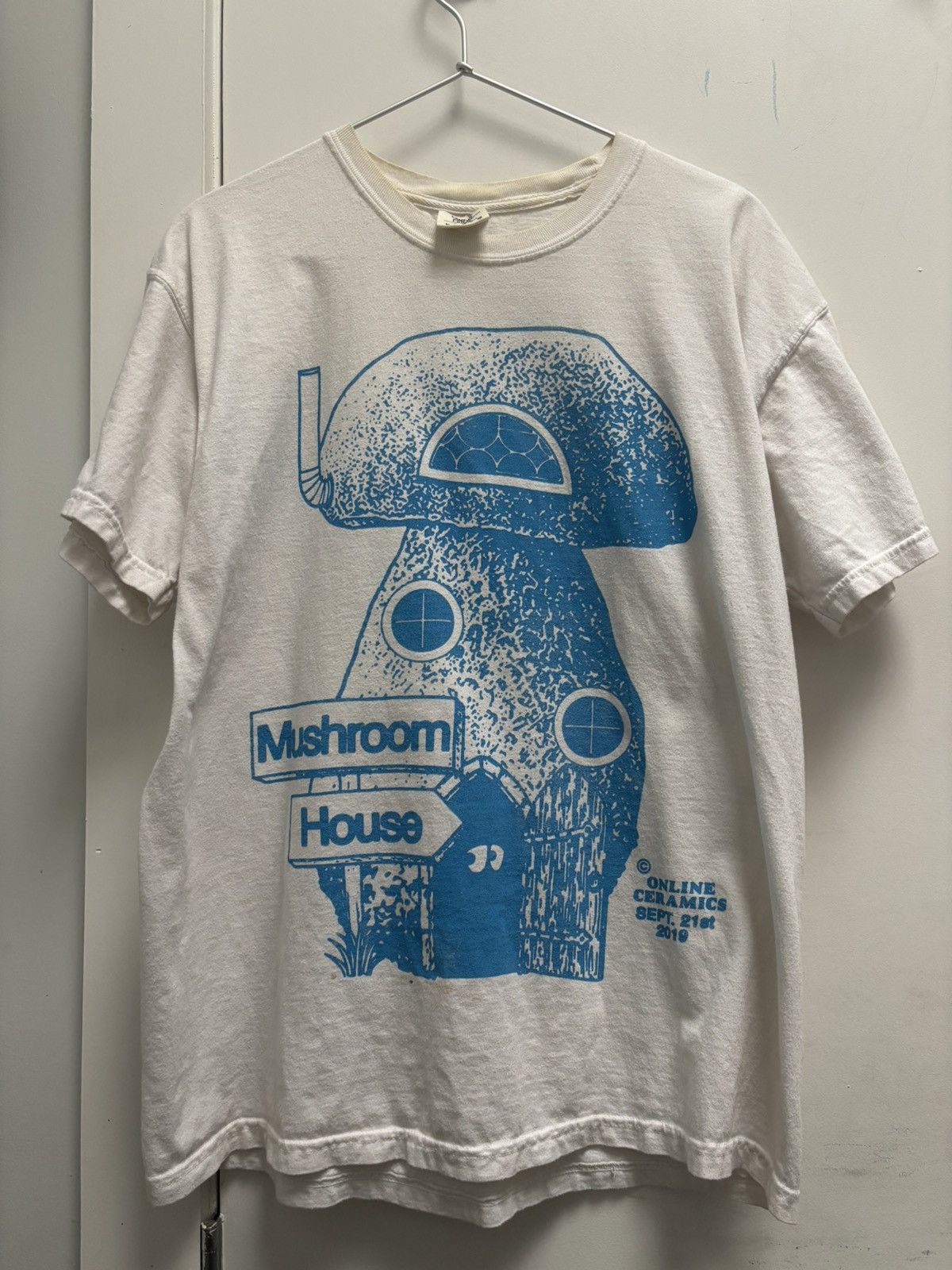 Online Ceramics Mushroom House Tee