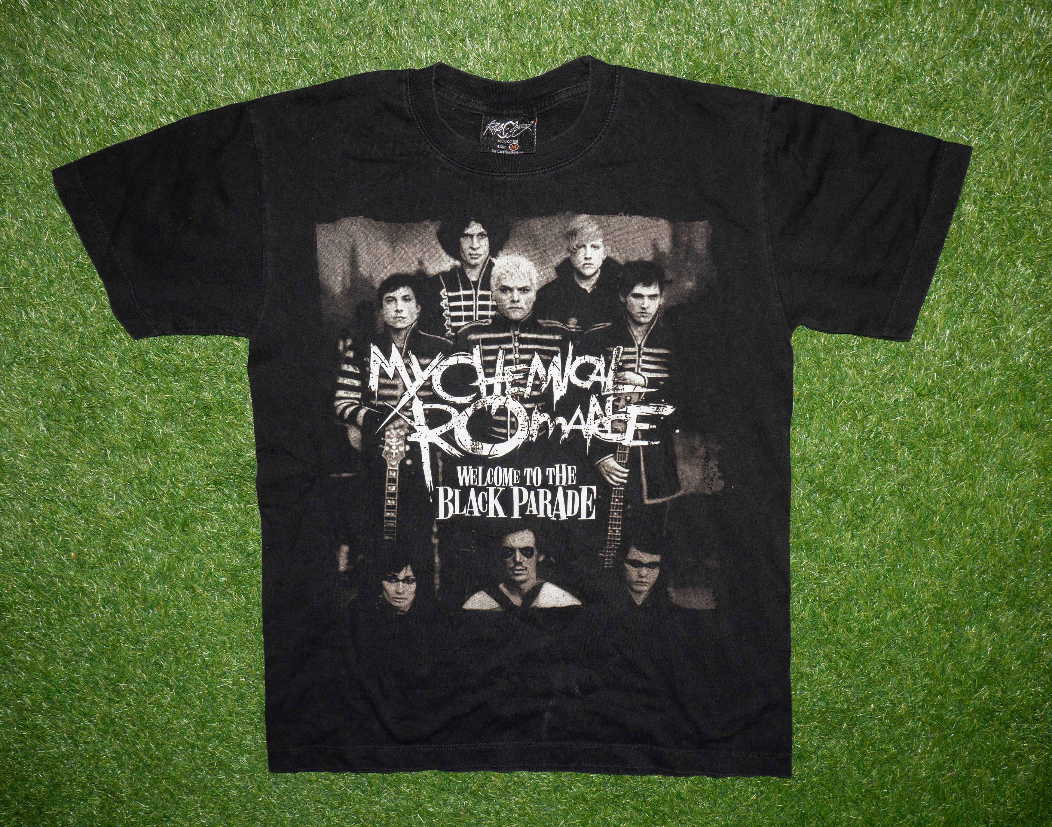 Vintage Y2k My Chemical Romance The Black Parade T Shirt M Hoodie, Sweatshirt | FlexRushtees.com