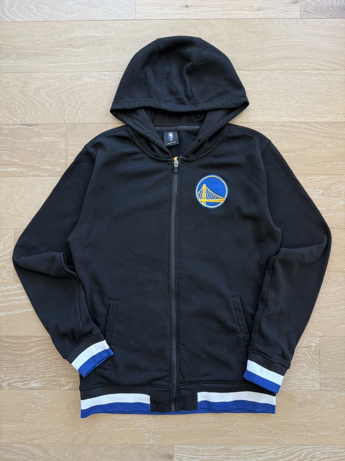 Nba Golden State Warriors Nba Zip Up Hoodie